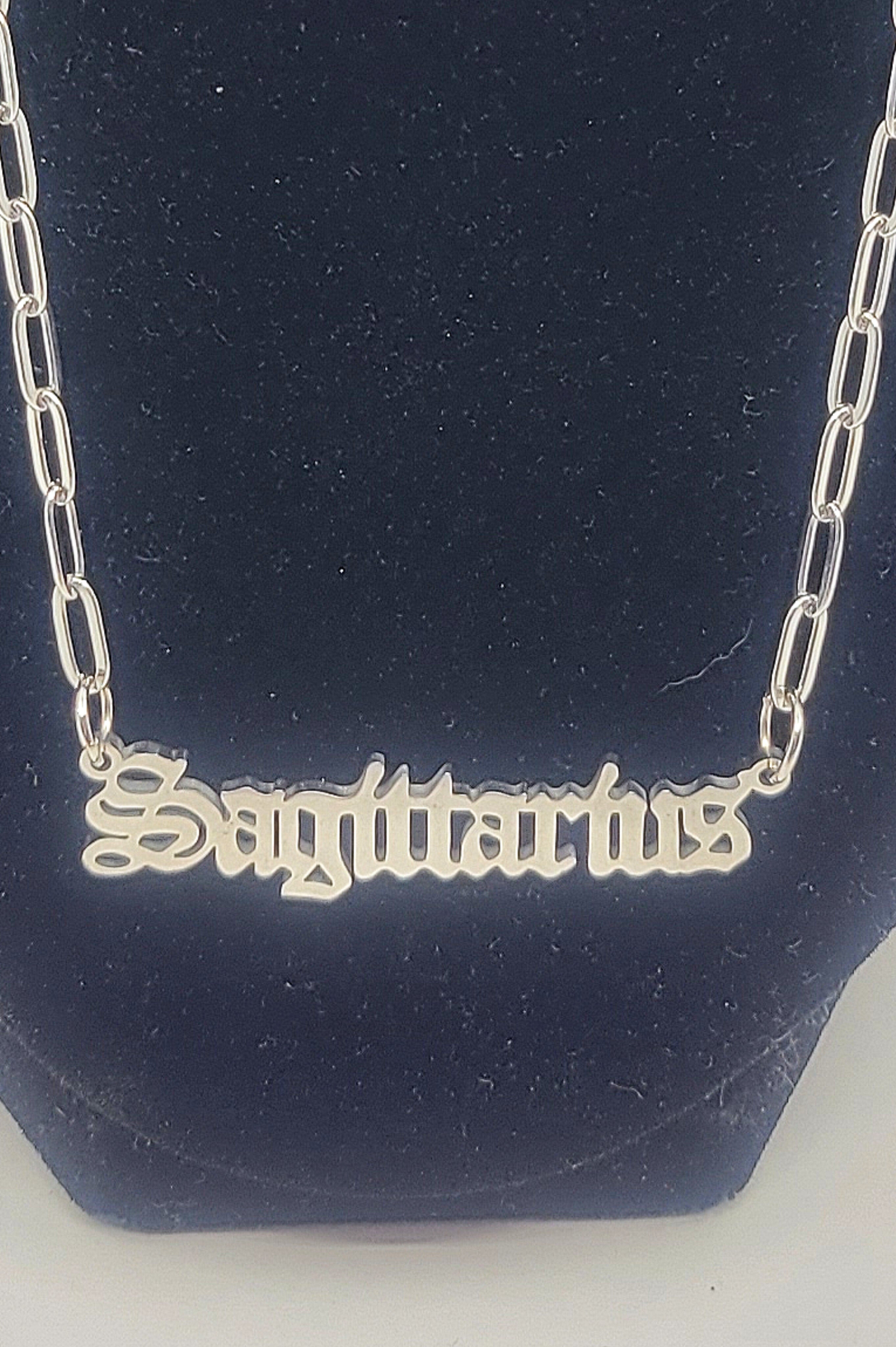 SAGITTARIUS \\\ astrology necklace