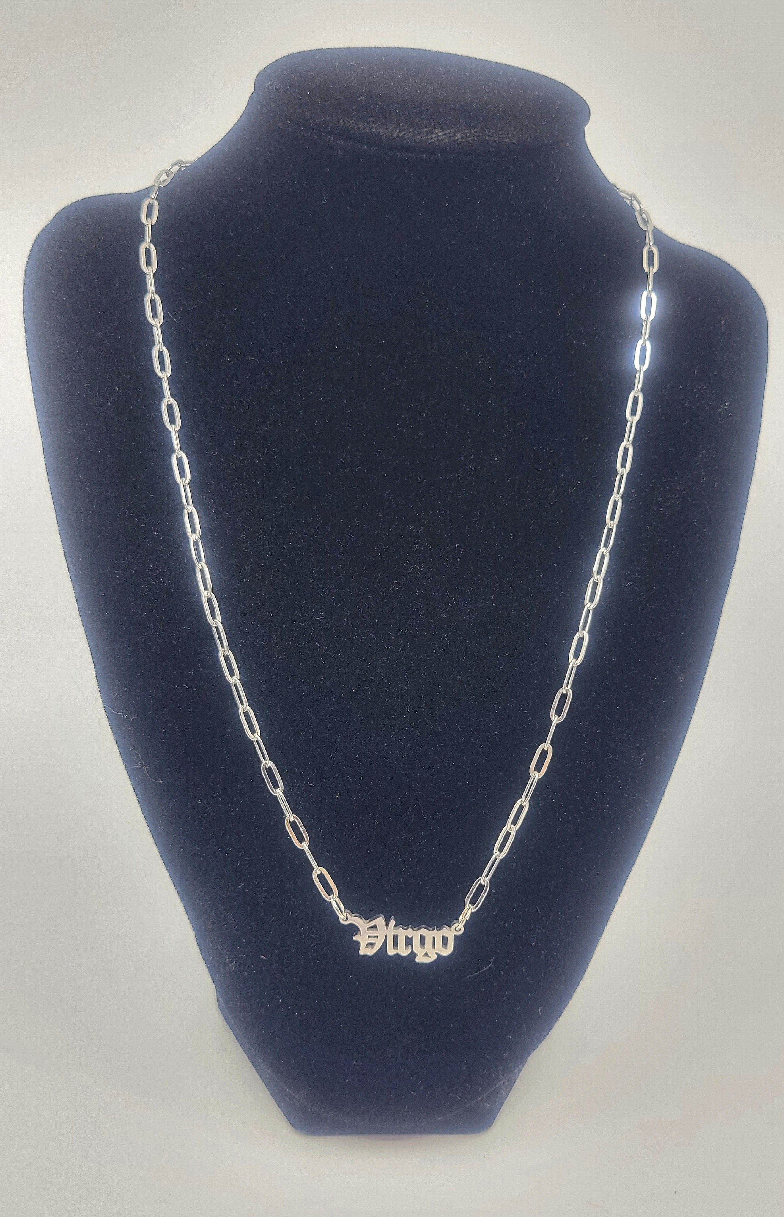 VIRGO \\\ astrology necklace